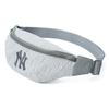MLB Серия Monogram Винтажный Цветочный Принт Логотип NY Yankees Большой Полиэстер Сумка через плечо Сумка на пояс Унисекс Сумки Серый 3AHSM014N-50CGL