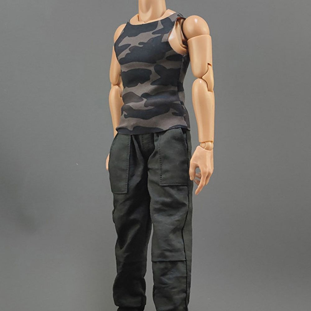 Tops Soldier Figure Accessory Soldier Casual T-shirt Doll Sports Bottom 1/6 Miniature Clothing
