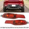 Светодиодный фонарь заднего бампера для Jeep Cherokee 2014 2015 2016 2017 2018 Задний отражатель тормоза Сигнальная лампа стоп-сигнала Задний противотуманный фонарь 68102877AD
