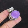 Purpurite Pendant Genuine Gemstone Pendant 925 Sterling Silver Pendant Dainty Vintage Pendant Handmade Jewelry Gifts For Mom Stylish Pendant