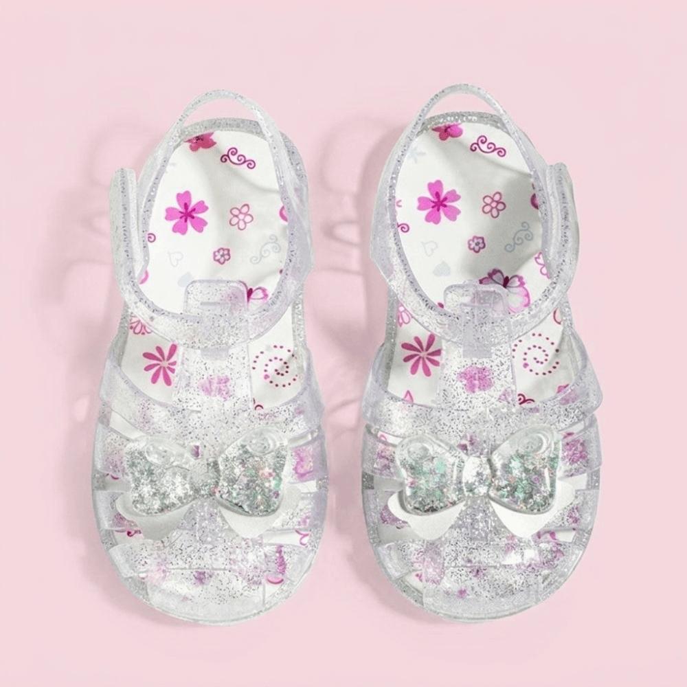 1 Pair Lightweight Girls Sandals Breathable Girls Summer Sandals Glitter Party Outfits