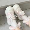 Fashion Lovely Girls Lolita Flat Platform,Young Women Students Sweet Cat Ears Elevator Canvas Shoes