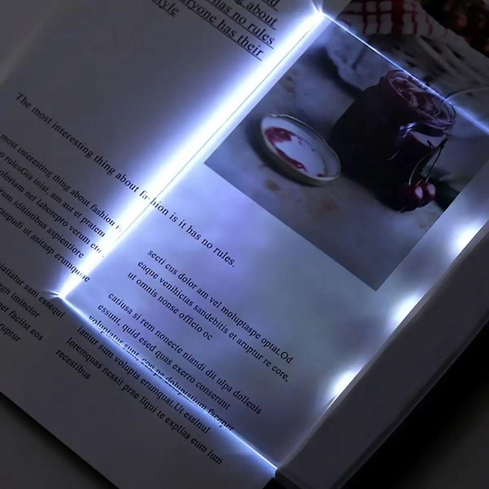 Reading Auxiliary Vision Reading Light Wireless Book Eye Care Lamp LED Flat Panel Night Bookmark