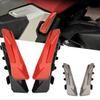 Совместимо с мотоциклами ADV150/ADV160: Складные пассажирские ступени CNC, основные ступени, задние ступени, подножки и пеги, комплект из 2 штук (красный)