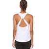 Yoga Vest For Women Sleeveless Sport Yoga Shirt Workout Fitness T Shirt Quick Dry Running Vest