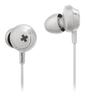 Philips SHE4305WT Wired Headphones with Mic White BASS+ In-Ear -