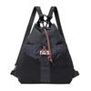 [Unisex] Travel Multi-Function Ripstop Packable Backpack - Black/Red Box Logo Ubb7125Nrsrbo