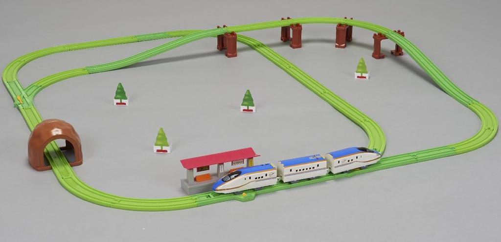 Анонс набора рельсов Plarail Lively Sound E7 Shinkansen Shinkansen! (Первое издание)