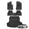 Smabee Left Hand Drive for Kia K5 2021‑2025 FWD /Hyundai Sonata Not fit PHEV  2020‑2025 TPE Floor Liners Car Accessories Black