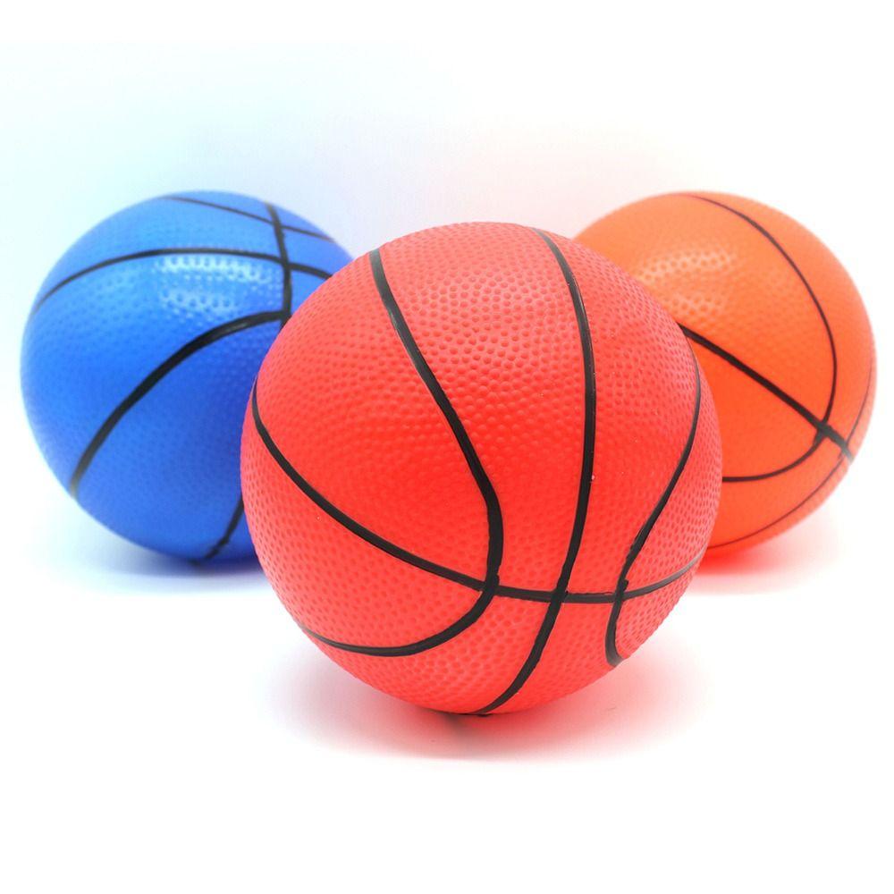 Sports Inflatable Small Basketball Toy Rubber Small Patting Ball Hot Beach Balls  Kids