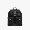 Mcm Aren Econyl® And Leather Drawstring Backpack Mwkfata04Bk