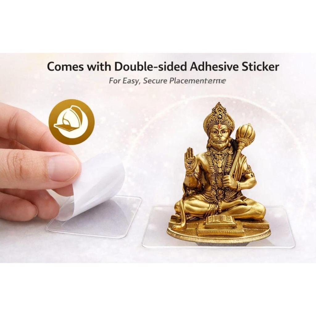 Divine Panchmukhi Hanuman Idol – Golden Blessings & Protection