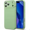 Protective Case - BOOLING - for iPhone 17 Pro - Slim Liquid Silicone Shockproof Anti-Scratch Green