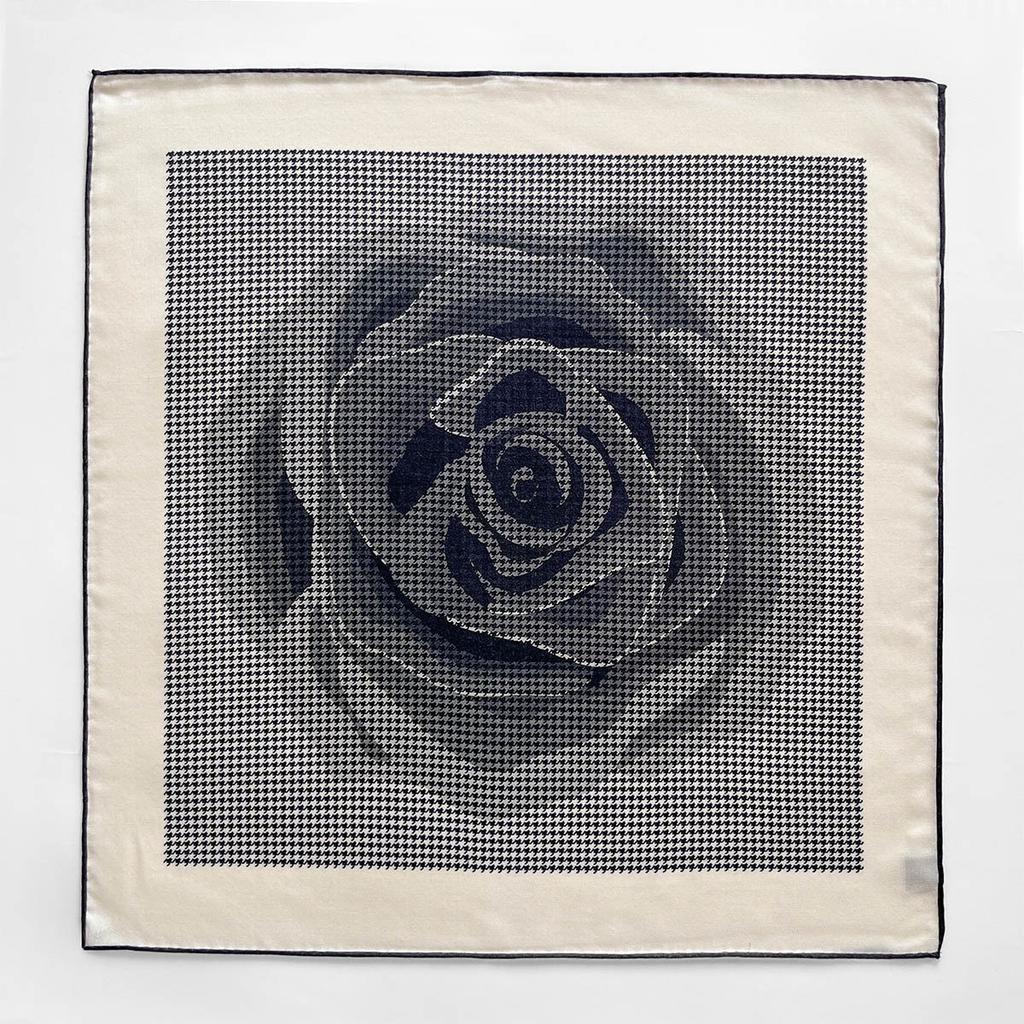 18% Silk 82% Wool Scarf Women Pashmina Double Sided Foulard Female Bandana Twill Scarves Hijab Shawl Wraps Square Headkerchief