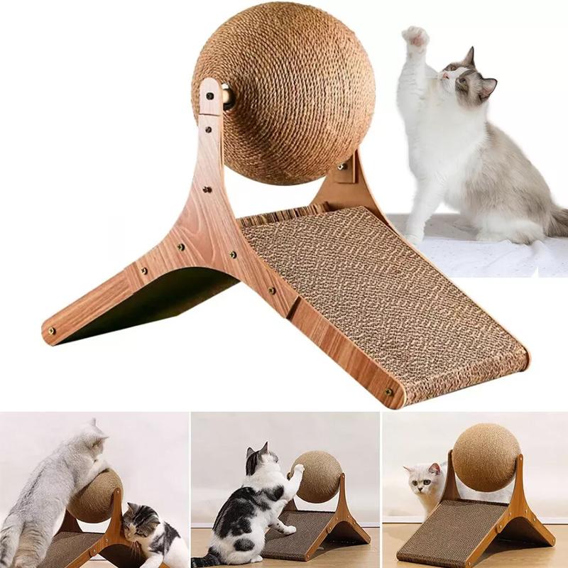 Cat Tree Scratching Post Tower Climbing Activity Centre Sisal Bed Toys Scratcher