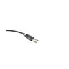Черный XLR-разветвитель Y-типа, 3-контактный female на два 1/4" mono male, стерео, длина 1 м