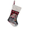 Christmas stockings medium 34cm printed Santa snowman children's gift bag candy bag fireplace pendant