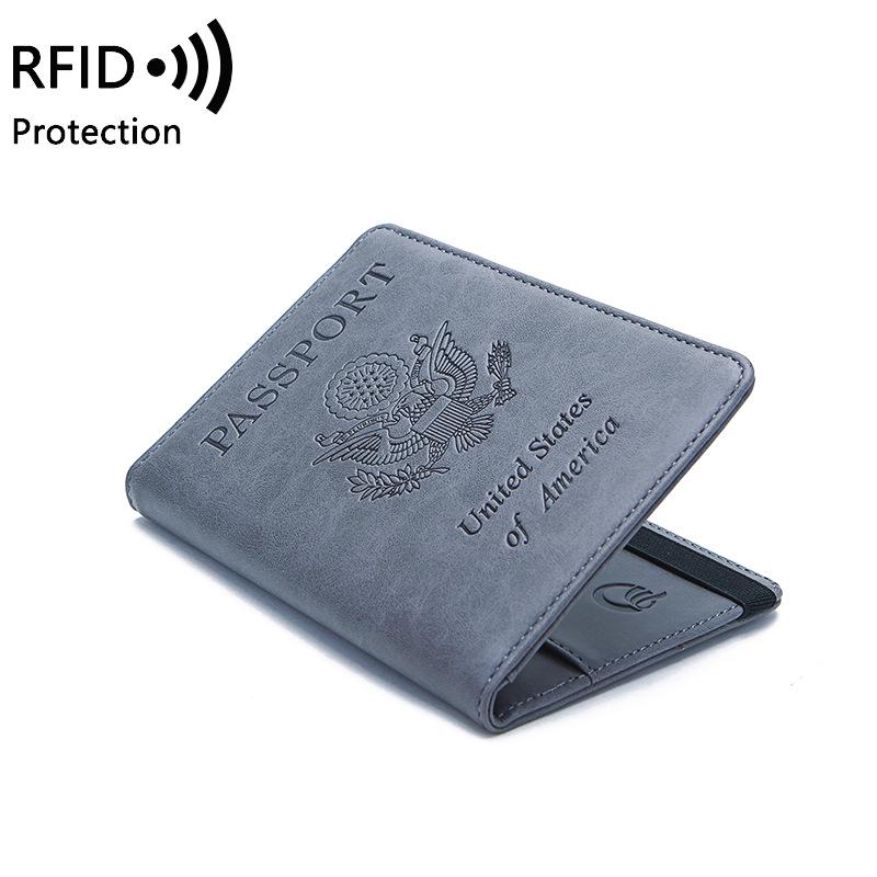 Держатель для RFID-паспорта: Многофункциональный кошелек для путешествий для защиты билетов, карт и документов