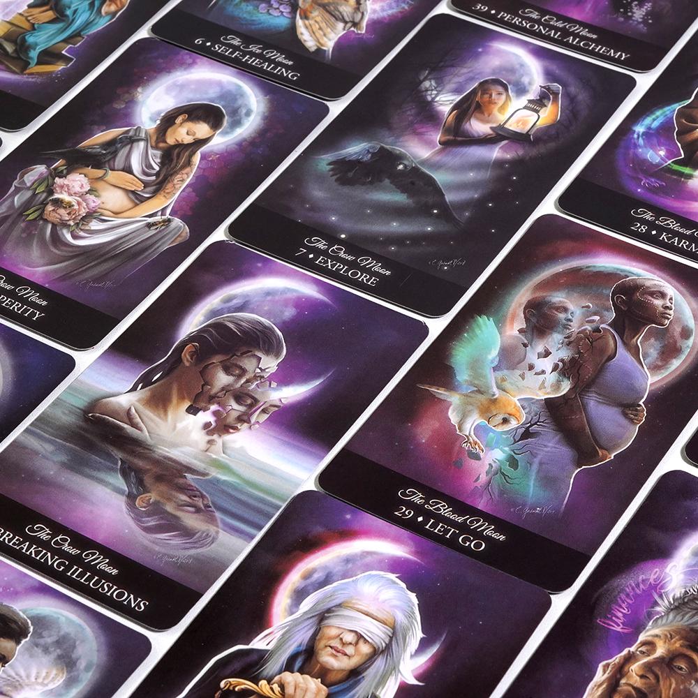 Карты-оракулы «Час ведьм» 10,3*6 см от Шери Герхардт, 39 шт. Карты с путеводителем в формате PDF