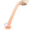 Realistic Dildo 15.7"; Dildo with Suction Cup Hands Free Play Body Safe Material and Adult Female Sex Toy Adult Dildo for