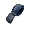 Canvas Flame Belt Wide Side Men Waist Belt Adjustable Canvas Belt  Party