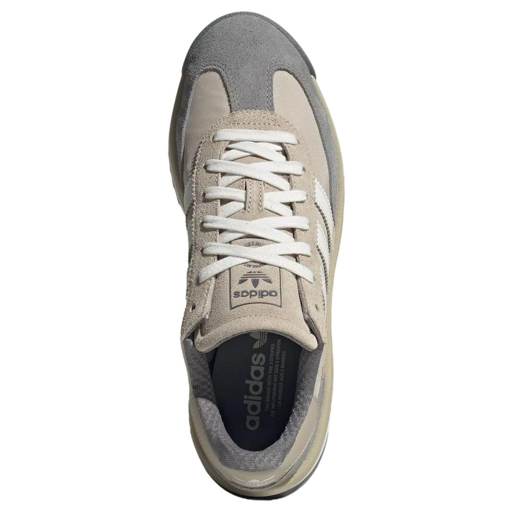 Adidas Originals SL 72 RTN Versatile Comfortable Durable Low-Top Lifestyle Casual Shoes Unisex Sneaker Gray Brown JR8764
