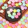 500g/Bag About360-700pcs Colorful Flower Starfish DIY Beads DIY Accessories Jewelry Beads Acrylic Hollow Out Loose Beads