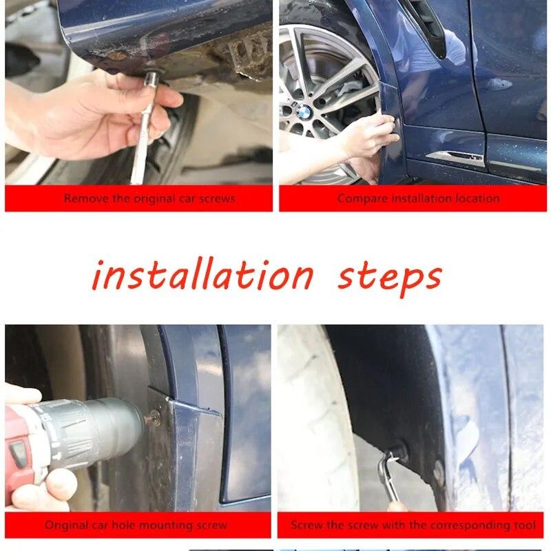 For BMW X3 E83 F25 G01 Mudguards X3 E83 F25 G01 Mud Flaps Bmw E83 F25 G01 Car Fenders Splash Guards Auto Accessories 2006-