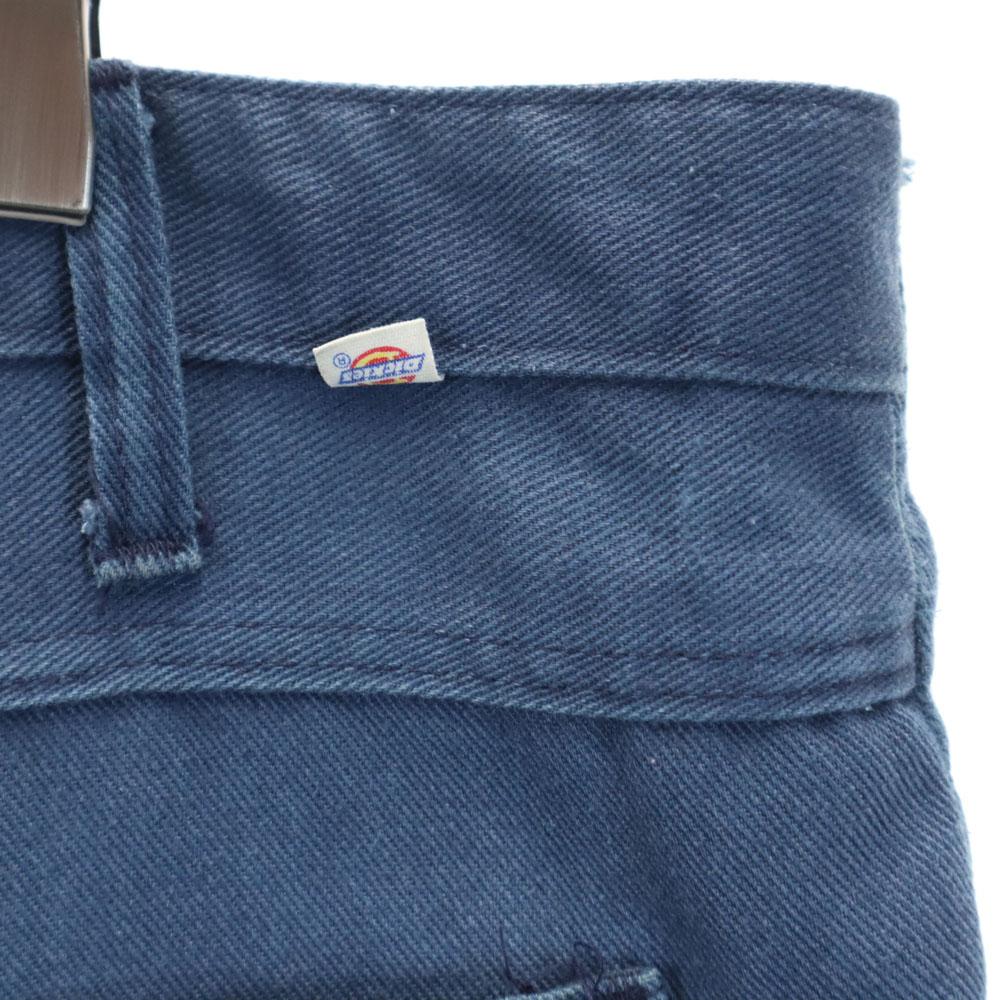 Dickies Винтажные рабочие брюки 80-х годов на молнии Talon w42 Синие Biggs Мужские Б/У