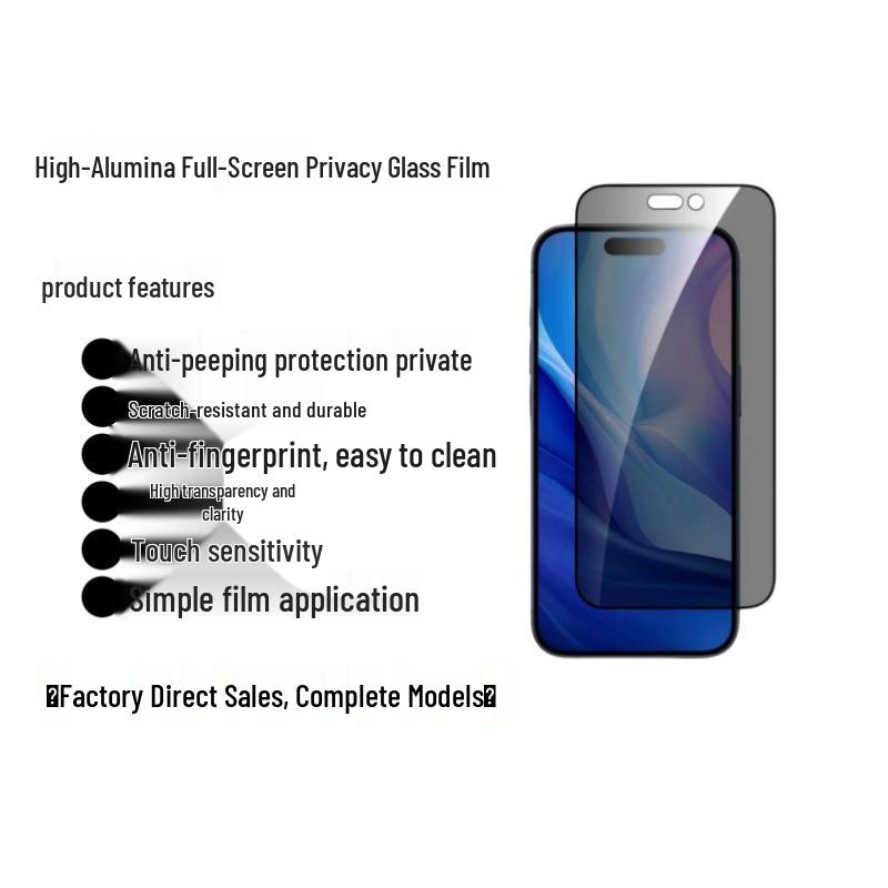 Защитное стекло для Samsung Galaxy A56/A34/A25 с защитой от подглядывания, высокой четкости