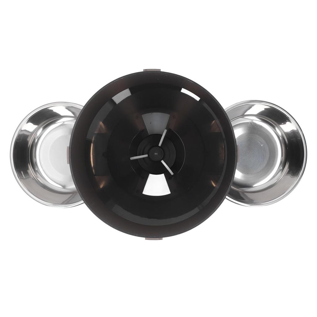 Автоматическая кормушка для кошек и собак на 2 3 л, умная кормушка с таймером и голосовым управлением, двойное питание, двойная миска для сухого корма, напоминания для кошек/собак,