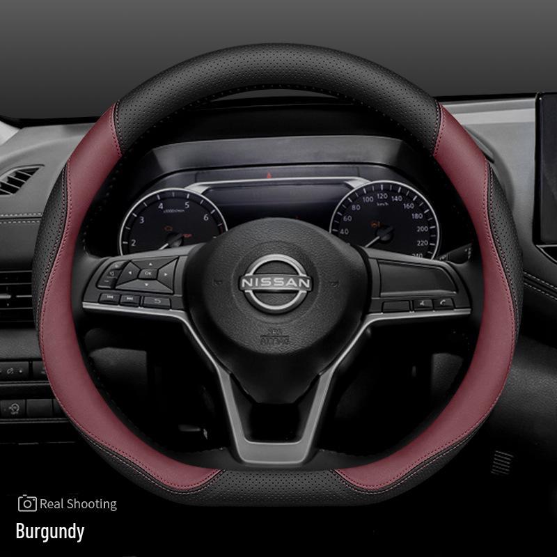 2024 Nissan Steering Wheel Cover for Sylphy, Qashqai, Altima & Kicks