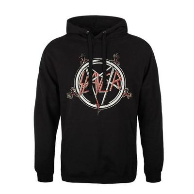 Пуловер с капюшоном Slayer унисекс для взрослых с пентаграммой