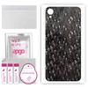 apgo Protective Skin Sticker for the Back Compatible with Asus Zenfone Live ZB501KL, Wrap Film, Foil, Vinyl - Pattern Carbon Black Pixel
