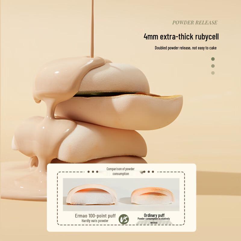 AMORTALS Plus 100 XL Dry & Wet Beauty Blender Set