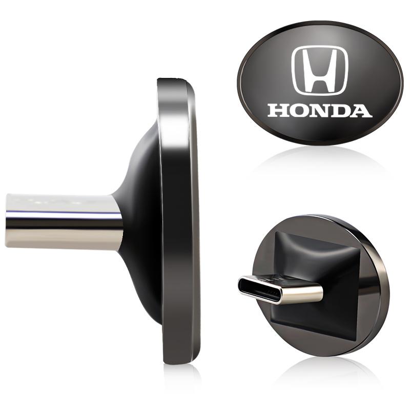 NBS4 1Pcs Car Logo USB Universal Flash Drive Tiny U Disk For Honda Civic FIT Accord Prelude CRV 5th City CRZ CRX Jazz HRV Pilot