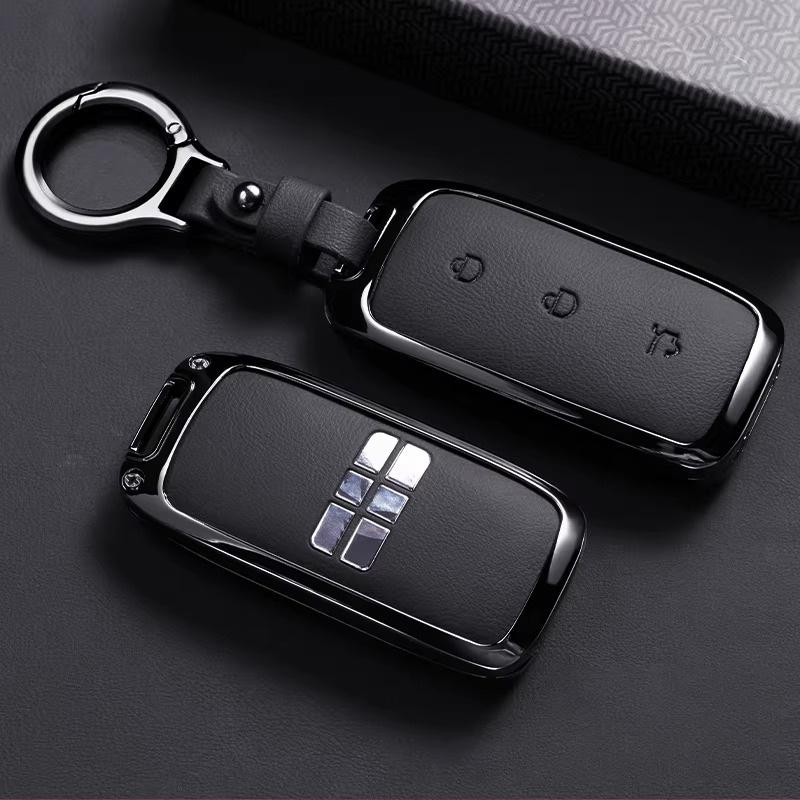 Чехол для автомобильного ключа для Geely Galaxy M9 2026 EX5 Emi E5 L7 Мексика Аксессуары 2025 Брелок Чехол-оболочка Корпус Брелок
