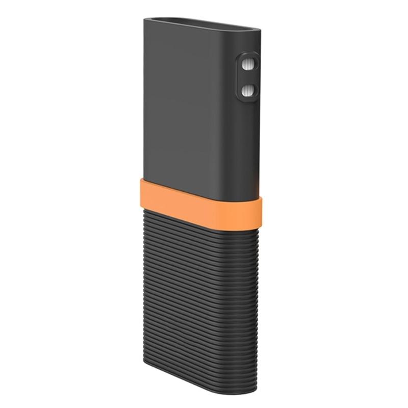Универсальный Защитный Чехол для Power Bank 100W с Быстрой Зарядкой Гибкий Силиконовый Материал Нескользящий Захват Безопасность
