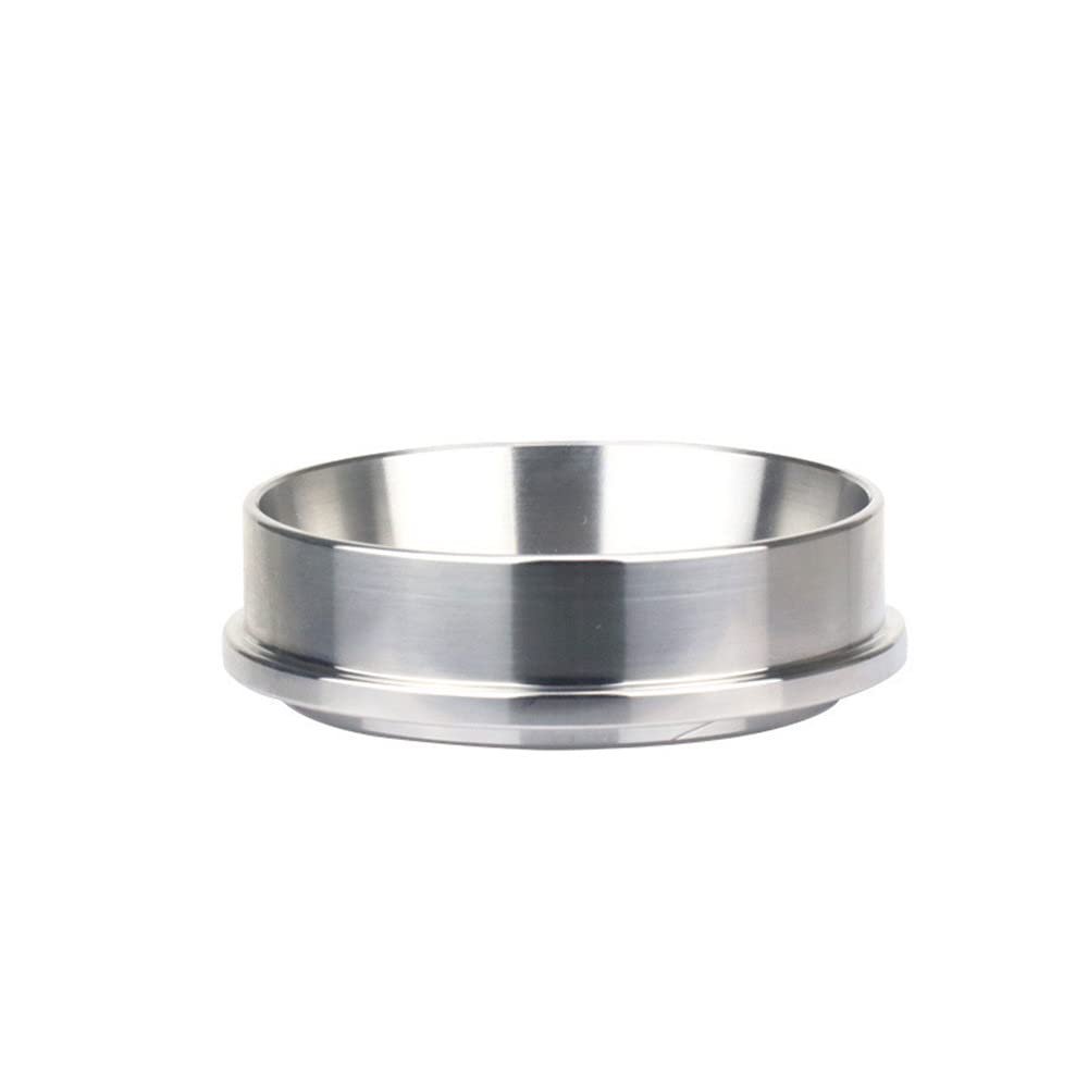 Coffee Dosing Espresso Dosing Coffee Replacement Coffee Dosing Stainless Steel Espresso Machine Accessory Ring, Funnel, Ring, (Silver-53mm)