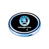 2Pcs Led Car Logo Lights Luminous Coaster For Skoda Octavia A5 Superb Old Febia Roomster 2013 2005-2008 Rapid Roomster Kodiaq EDY5