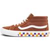 Sk8 Reissue Checkerboard Mid-Top Скейтерские кроссовки унисекс Redwood VN0A391F2BM