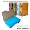 Large Portable Double-Sided Bait Box for Sea and Freshwater Fishing - Multi-Function Lure Set Box