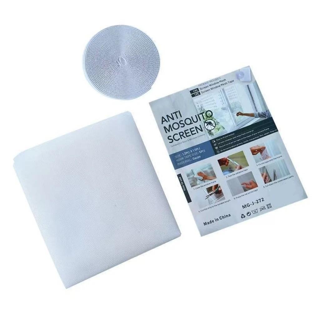 Self-Adhesive Fly Screen Breathable Window Screen Household Accessories Insect Screen Window