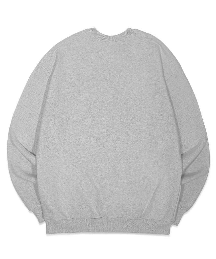 MONSTER REPUBLIC Howling Black Sweatshirt Gray_W8138