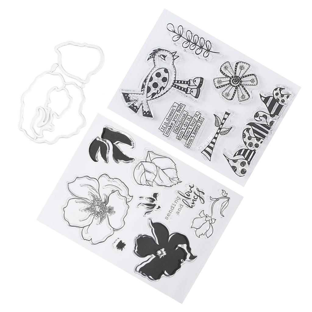 Transparent Stamp Rubber Journal Album Decoration HandMade Crafts Supplies