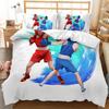 Sports Duvet Cover Set Taekwondo Defense Techniques Sport Practice Bedding Aikido Karate Judo Queen King Polyester Quilt Cover