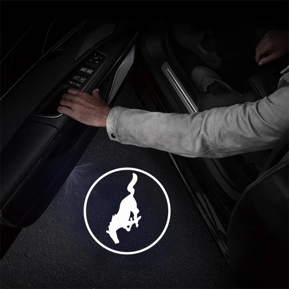 Car Sticker LED Car Door Welcome Light Laser Projector Logo Light For Ford Mondeo Focus Mk2 Mk3 Mk7 Fiesta Escape Kuga Ecosport