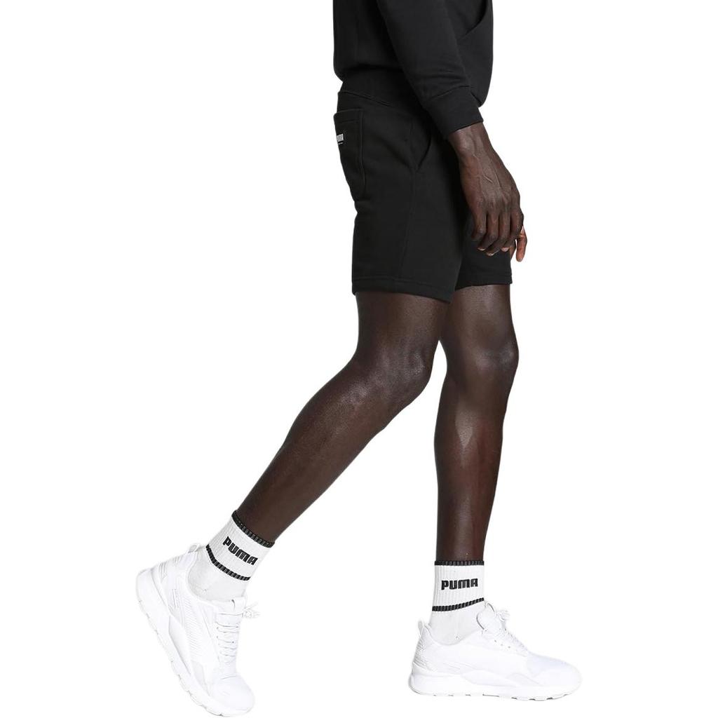Puma Спортивные шорты с буквенным принтом, повседневные, мужские, черные 845909-51
