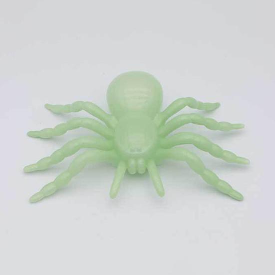 Имитация паука, реалистичная, недеформированная, флокирующийся паук на Хэллоуин, страшные сцены, украшения для дома с привидениями