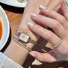 DANIEL WELLINGTON Часы кварцевый механизм стальной ремешок 15мм*22мм белый циферблат женские часы часы женские изысканные ретро простота DW00100731
